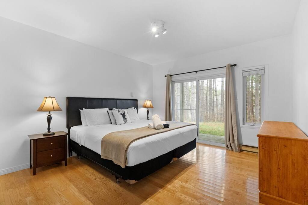 Le Champetre Tremblant 2Bdrs Condo W Fireplace Mont-Tremblant Eksteriør billede